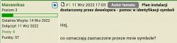 Plan instalacji dostarczony przez dewelopera - pomoc w identyfikacji symboli