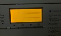 Siemens D12-52 washing machine - the subtitles on the display have disappeared