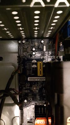 Adapter na dysk M.2 NVMe Key M do PCI-e x1 - płyta główna FOXCONN H61MXV V2.0 Intel H61 LGA 1155 mAT