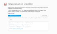KIS 2017, Firefox 50 - połączenie nie jest bezpieczne, nieprawidłowy certyfikat KIS 2017, Firefox 50 - połączenie nie jest bezpieczne, nieprawidłowy certyfikat