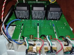 Wnętrze elektronicznego licznika energii elektrycznej 12EA5rn/1 PAFAL