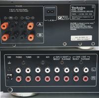 Podłączenie subwoofera Samsung 3 ohm do Technics SU-810 i Tonsil Samba 250