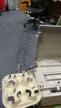 Dostęp do internetu po mokrym sznurku.