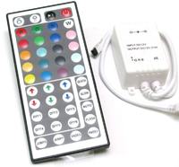 Wybór sterownika do taśmy LED RGB 20m: IR czy radiowy z pilotem dotykowym?