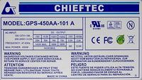 Chieftec GPS450AA - Maksymalne TDP karty graficznej dla tego zasilacza?