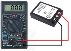 Master M830B Meter: How to Check Li-Ion 3.7V, 1450mAh Camera Battery Status - Settings & Parameters