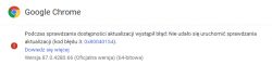 Google Chrome v88 - Po aktualizacji do v88 przeglądarka Chrome zawiesza się