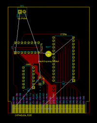 KiCad - podłączanie ukrytych pinów zasilania i strefy