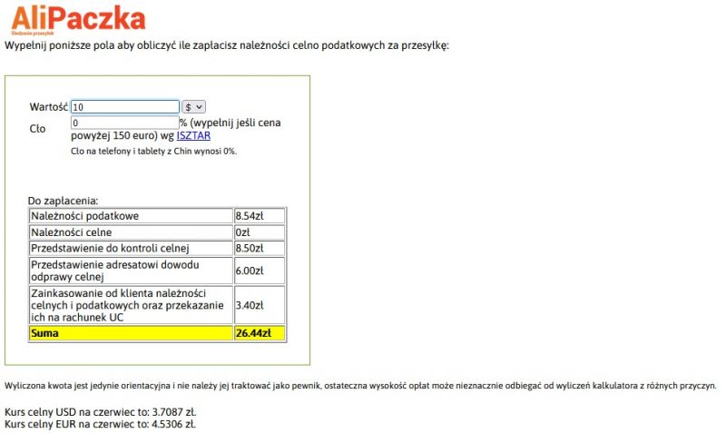 AliExpress, zakupy w Chinach: Cło, VAT i inne opłaty z tym związane