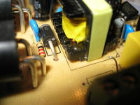 Flashbutrym Spalona płytka z zasilania