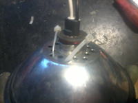 HID torch searchlight with halogen torch