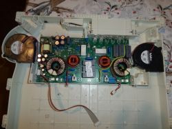 Amica PI6511SF Płyta indukcyjna spalił się układ scalony IC 202