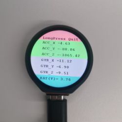 Waveshare ESP32-S3-LCD-1.28 czyli malutki okrągły wyświetlacz z czujnikiem inercyjnym QMI8658