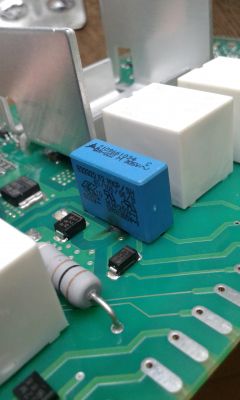 Zmywarka Bosch SMS58M98EU/59 - nie włącza się, brak reakcji-zdjęcia modułu Zmywarka Bosch SMS58M98EU/59 - nie włącza się, brak reakcji-zdjęcia modułu