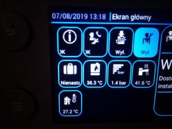 Setting the parameters of the Dietrich amc 25 condensing gas furnace
