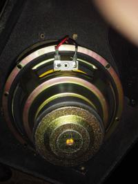 Voice Kraft VK 5500 amplifier and four-wire speakers from the Panasonic AK44 tow