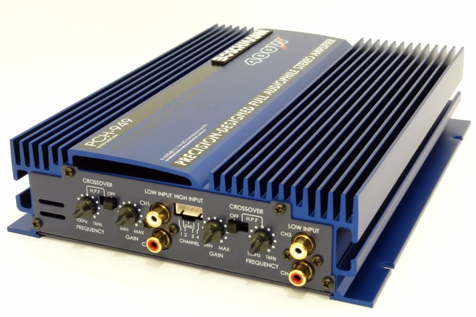 Wzmacniacz pch-949. Na samych plusach gra. Pali bezpiecznik.