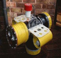 Robot podwodny sterowany za pomocą PC