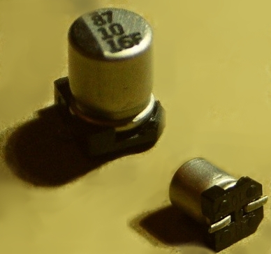Płyta główna, GA-M52L-S3, odpadł kondensator 10/16V
