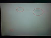 Toshiba Satelite M40-295 - ciemne plamy na matrycy Toshiba Satelite M40-295 - ciemne plamy na matrycy