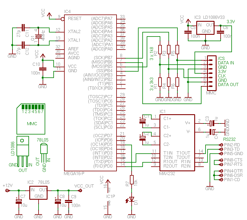 Схемы на atmega16 своими руками