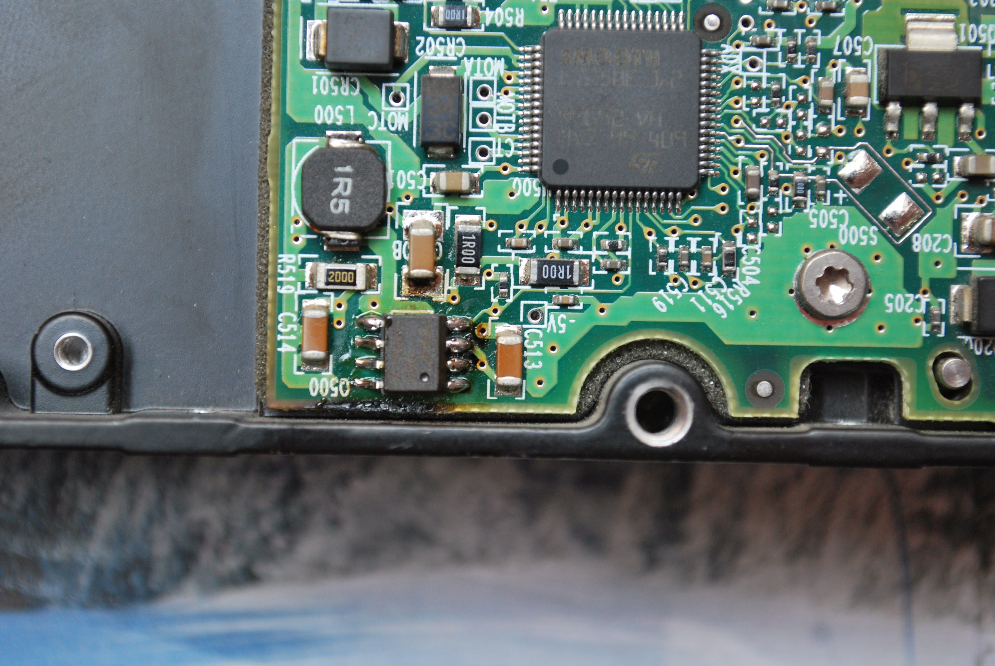 Maxtor DiamondMax Plus 9 160gb ATA uszkodzona elektronika