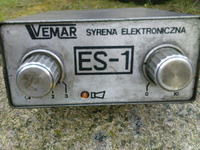 Syrena elektroniczna ES-1 Vemar brak schematu i głośnika