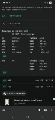 Dobór anteny i routera LTE do domu w Pniewo, Play – częste przełączanie pasm