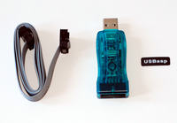 USBasp - Wymaga odłączenia peryferiów od mikrokontrolera.