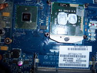 Toshiba A500 - ciemny ekran po wymianie procesora na i3-380M lub i5-520M