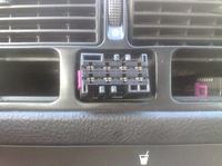 Golf IV - Piny i sygnały manetek kierunkowskazów do przerywacza