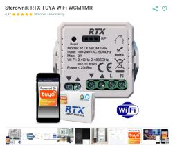 [CBLC9/BK7231N] Sterownik rolet RTX WCM1MR z wyprowadzonym GPIO
