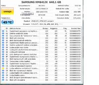 Samsung S2 Portable 640GB - spadki prędkości zapisu, błąd REMAP w Victoria 4.46