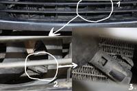 citroen xsara picasso wiatrak klimy nie działa - zdjęcie zderzaka