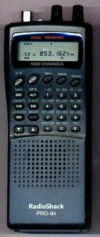 RadioShack PRO-94, PRO94 Instrukcja EN