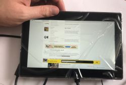 Mini-review: 8-inch 1280x720 FC0816 IP65 16:9 touchscreen monitor