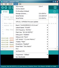 WeMOS D1 mini ESP8266-12F CH340, ArduinoIDE 1.8.9 WinXP - does it work or not?