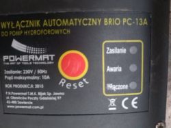 Brio PC/SK-13a + pompa MSW 3800, Brio odłącza pompę