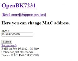 [BK7231T] My HTTP server, configurator, MQTT support from Home Assistant