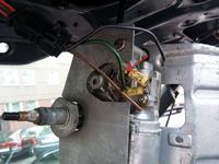 Audi 80 B4 Avant - tylna wycieraczka nie działa, fioletowy przewód odłączony