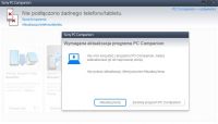 Sony PC Companion - Program nie chce się zaktualizować, więc nie uruchamia się