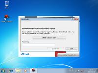 Atmel Studio nie uruchamia się na Windows 7 64-bit - komunikat o kluczu