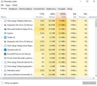 Windows 10 - Lenovo B70-80, użycie dysku 100% na pulpicie, brak wirusów