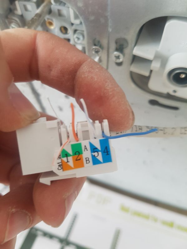 RJ45 Wall Socket & Twisted Pair: B Standard Connection, Cable Tester Results & Fixes RJ45 Wall Socket & Twisted Pair: B Standard Connection, Cable Tester Results & Fixes