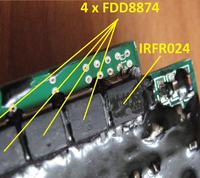 Bateria X0172LIB - Uszkodzone ogniwa i przegrzany element elektroniki
