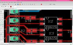 eagle 9.6.2 - brak nazw elementów i wartości na płytce
