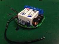 Construction and power supply of the 3kW Fibaro Switch module - photos and descriptions
