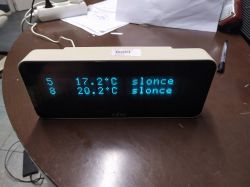 Stacja pogodowa. Wyświetlacz VFD + ESP8266 strona www - po raz kolejny Stacja pogodowa. Wyświetlacz VFD + ESP8266 strona www - po raz kolejny