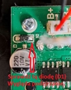 Inna - Nie działająca używana zabawka dziecka: poszukiwana pomoc w naprawie i identyfikacji kabla