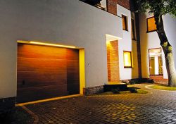 Oświetlenie bramy garażowej listwą LED Beninca JM.3